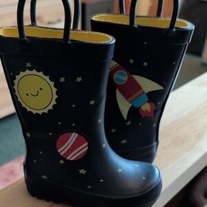 Target Yellow Kids Rain Boots